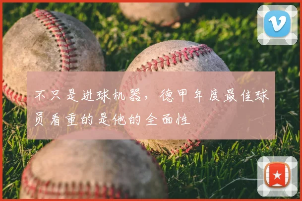 不只是进球机器，德甲年度最佳球员看重的是他的全面性